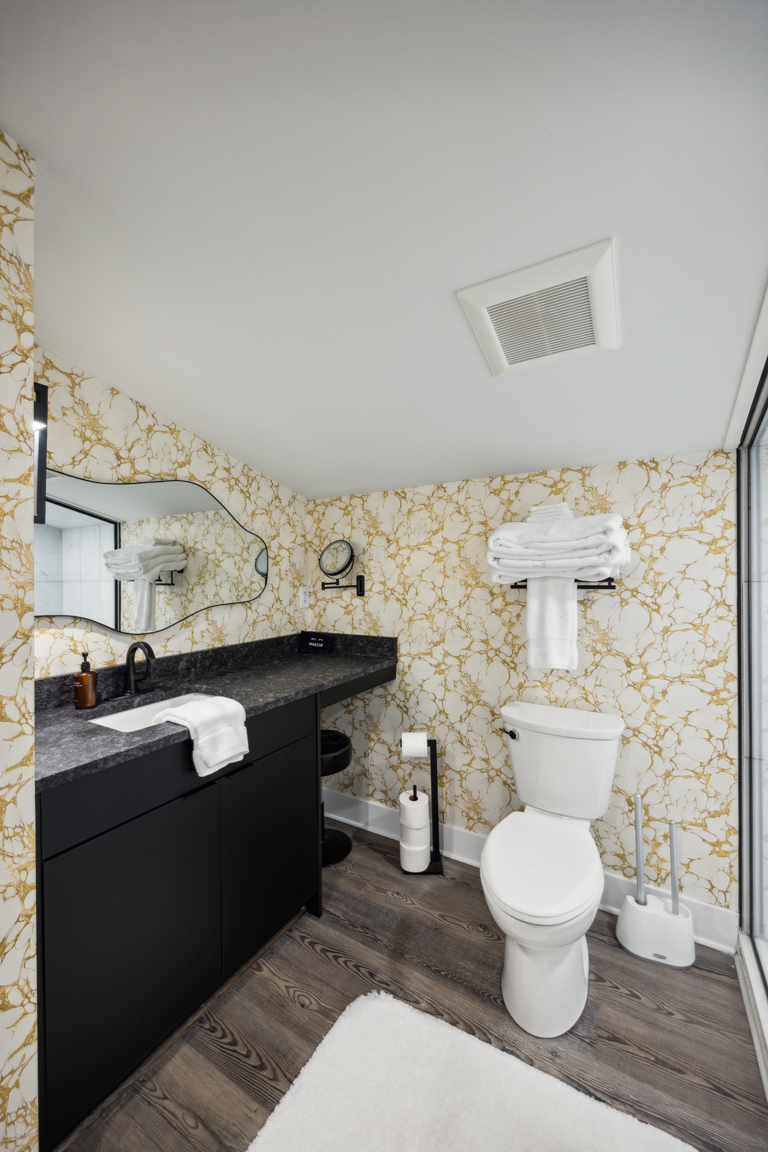 The Bourbon Suite Bathroom 2, Louis X, Louisville, KY