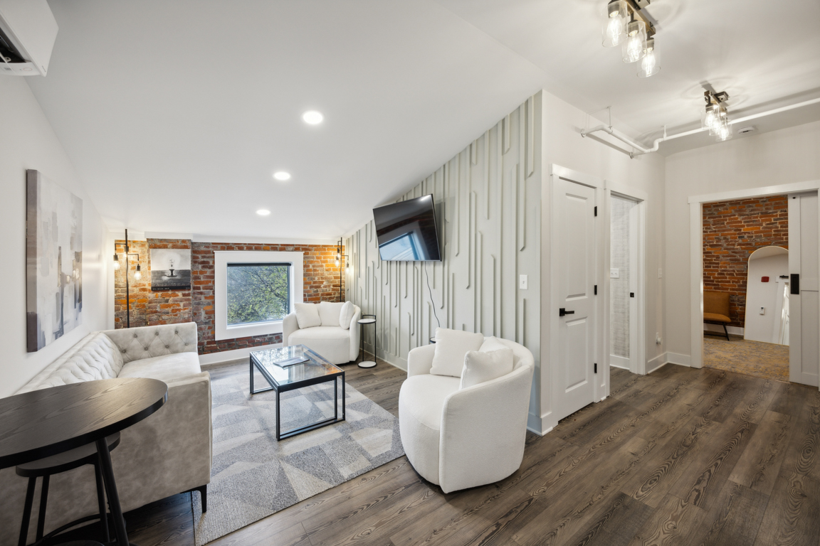 The Bourbon Suite Living Area, Louis X, Louisville, KY